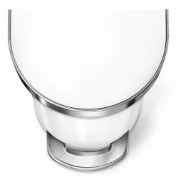 Simplehuman Pattumiere - Pattumiera Slim 45 L, Bianco CW2069 -Vendite Accessori per Cucina e9764ab2334d1e49a9b4584b