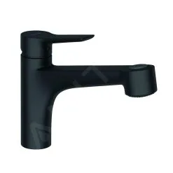 Kludi Mix - Miscelatore Da Lavello Con Doccetta Estraibile, Nero Opaco 329413975