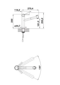 Blanco Ambis S - Miscelatore Da Lavello Con Doccetta Estraibile, Acciaio Inox Spazzolato 523119 -Vendite Accessori per Cucina eca0b571b0a1bfda25d65f51