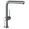 Hansgrohe M54 - Miscelatore Da Lavello Talis Con Bocca Di Erogazione Estraibile, EcoSmart, Cromo 72845000