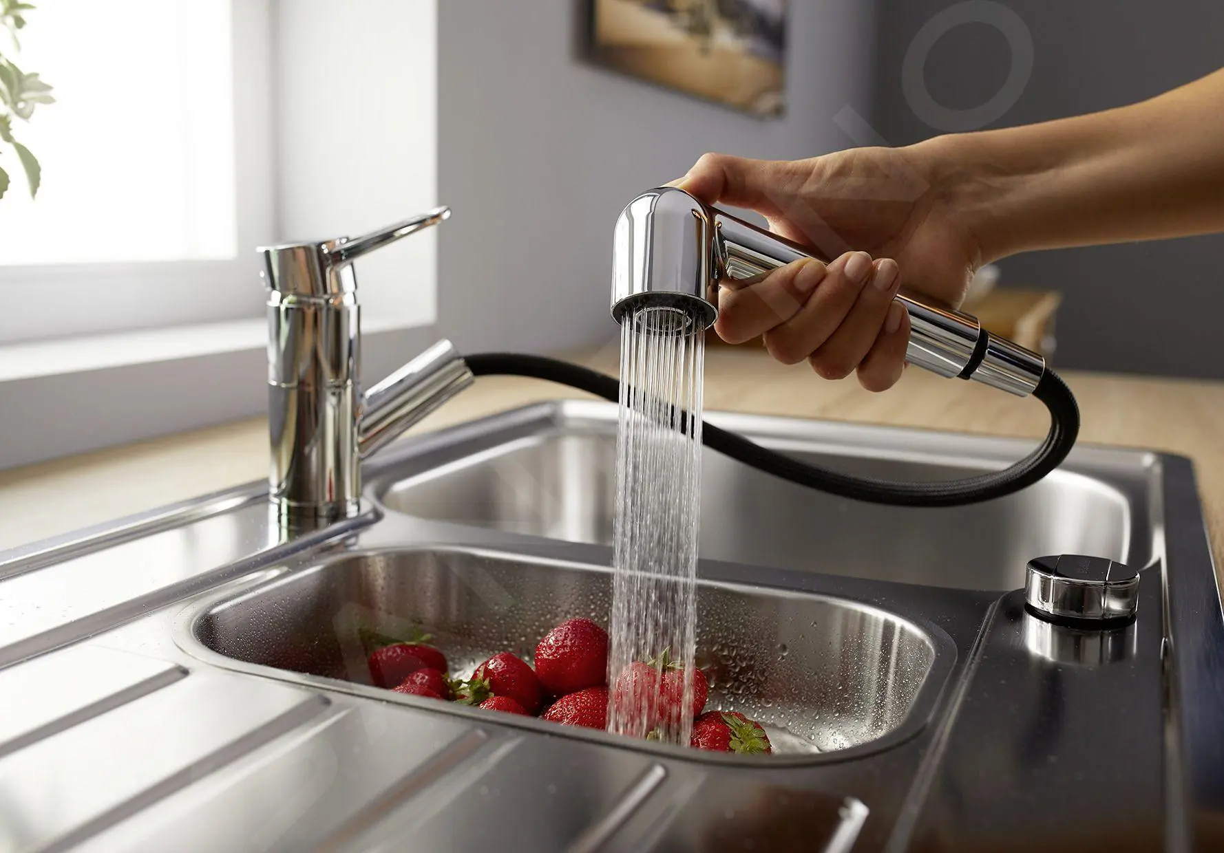 Blanco Wega S - Miscelatore Da Lavello Con Doccetta Estraibile, Cromo 526416 5 Blanco Wega S - Miscelatore Da Lavello Con Doccetta Estraibile, Cromo 526416 - immagine 5