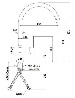 Paffoni Ringo - Miscelatore Da Lavello, Nero Opaco RIN180NO -Vendite Accessori per Cucina f2c82616f74c7129e9a2af25