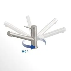 Villeroy & Boch Como - Miscelatore Sottofinestra Da Lavello, Antracite 92570005 -Vendite Accessori per Cucina f347f1a7c92468eb3fc951fa