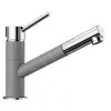 Blanco Kano S - Miscelatore Da Lavello Con Bocca Di Erogazione Estraibile, Color Alluminio/cromo 525039