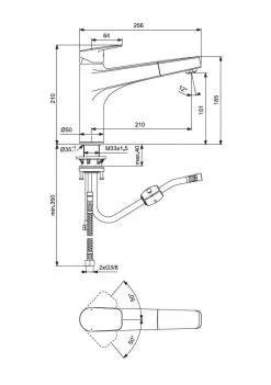 Ideal Standard CeraPlan - Miscelatore Da Lavello Con Bocca Di Erogazione Estraibile, Cromo BD331AA -Vendite Accessori per Cucina f8a04156b1c0a2ed891c785c