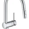 Grohe MintaTouch - Miscelatore Elettronico Per Lavello Con Doccetta Estraibile, Cromato 31358002