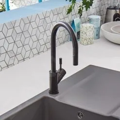 Villeroy & Boch Umbrella - Miscelatore Da Lavello Con Bocca Di Erogazione Estraibile, Antracite 92540005 -Vendite Accessori per Cucina f9cc41993bbd6ec785490e44
