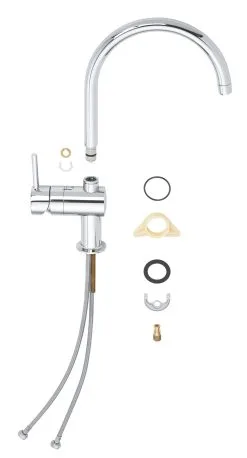 Grohe Minta - Miscelatore Monocomando Per Lavello, Cromato 32917000 -Vendite Accessori per Cucina fc339e6a85719b1f4b1bd8ea